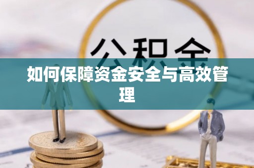 灌阳如何保障资金安全与高效管理