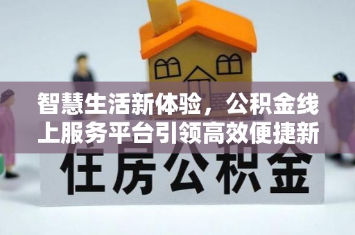 灌阳智慧生活新体验，公积金线上服务平台引领高效便捷新潮流