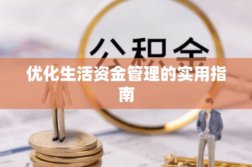 灌阳优化生活资金管理的实用指南